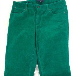 Emerald Green Cords